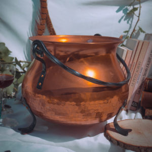 Grand chaudron de la sorcière