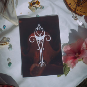 Print sigillaire A6 : Guerrière