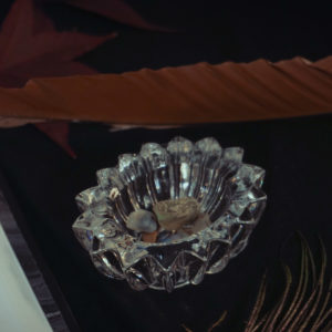 Petite coupelle en verre