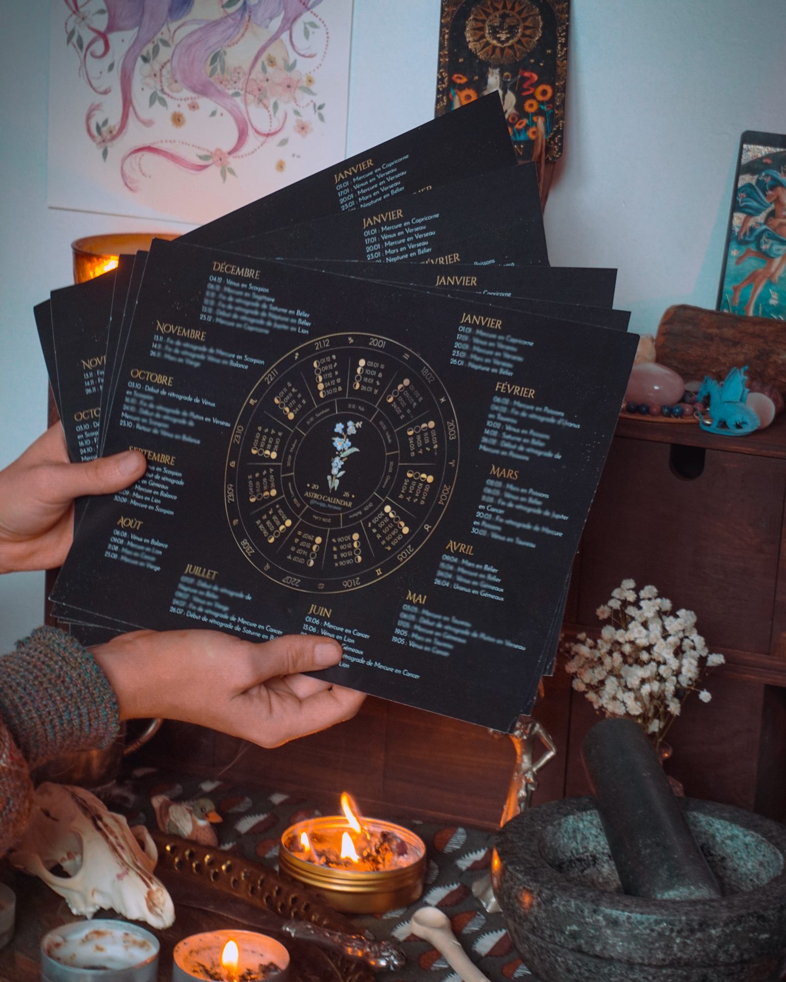 Print & sticker calendrier astro 2026 – Image 2