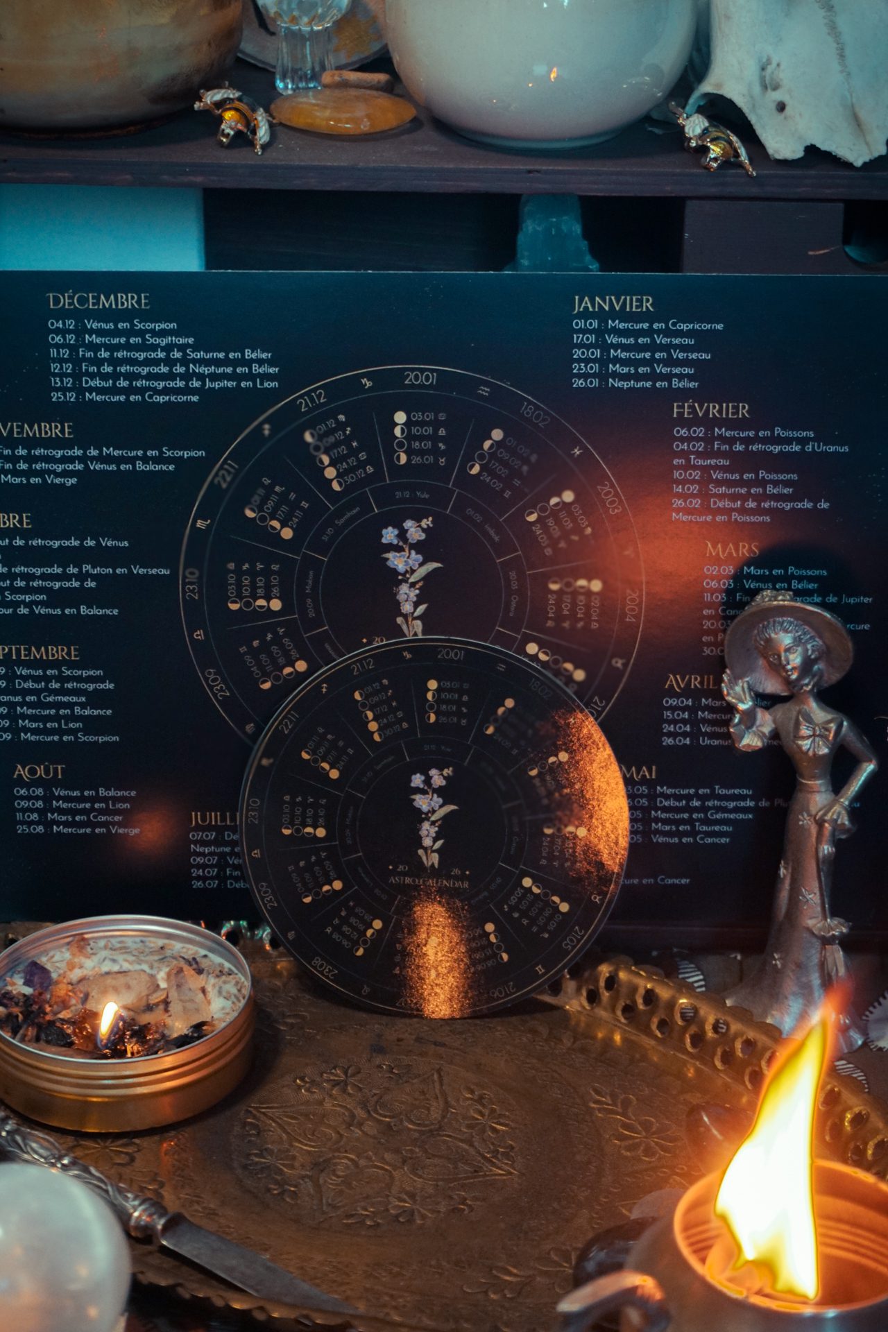 Print & sticker calendrier astro 2026