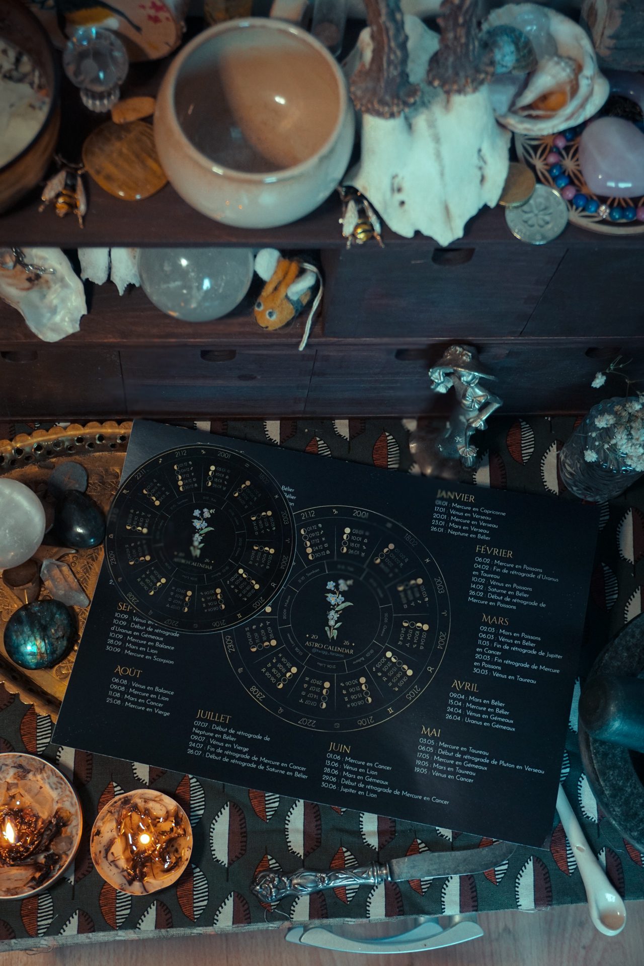 Print & sticker calendrier astro 2026 – Image 4