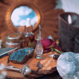 Fiole cristal de roche